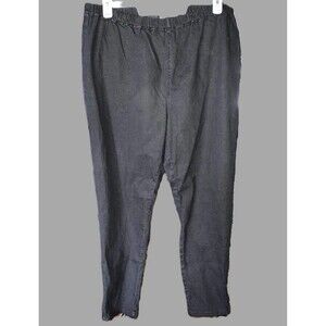 Women's DC2 Elastic Waistband Black Jeans - size 2XL